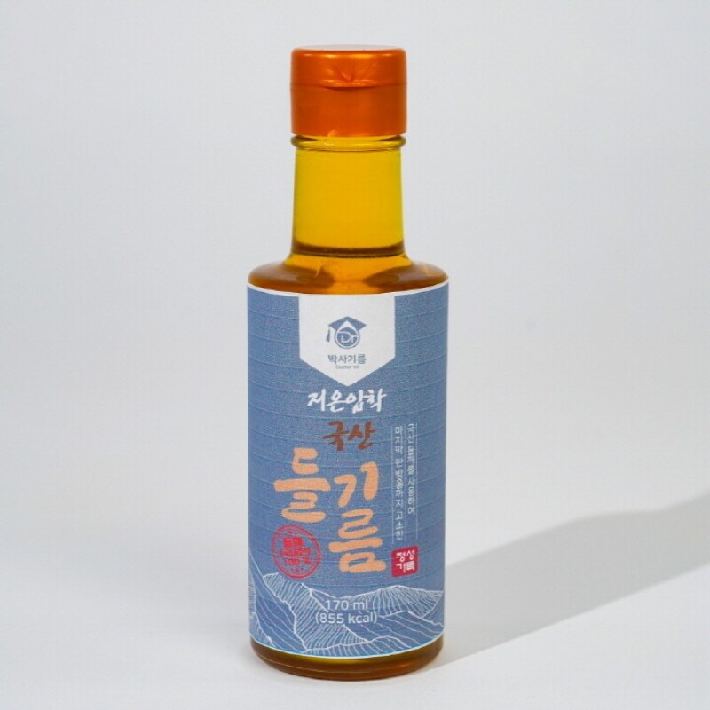 박사기름,저온압착 국산 들기름