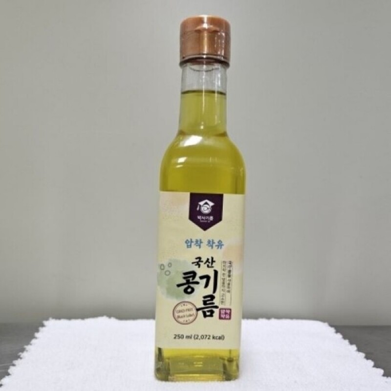 박사기름,압착착유 국산콩기름